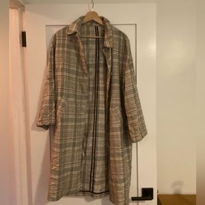 zara basic trench coat jacket
